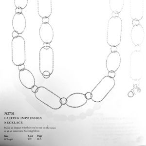 Silpada Lasting impressions necklace